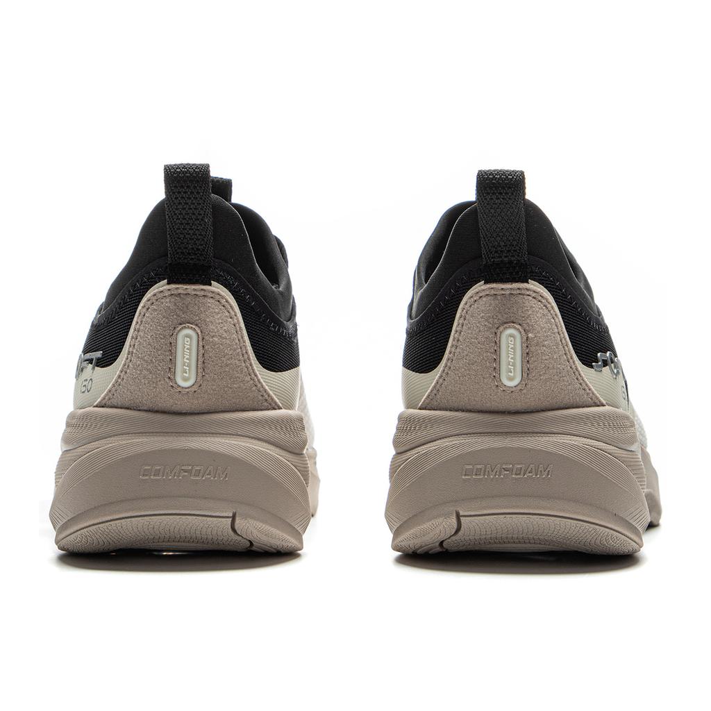 Nowe amortyzatory LiNing SOFT GO 2 Antypoślizgowe Odporne na ścieranie Oddychające Niskie Casualowe Buty Męskie Czarne Szare AGLV005-63