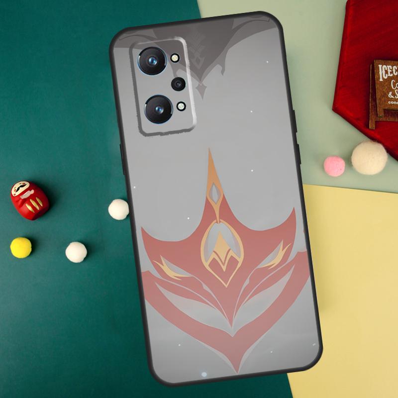 Anime Genshin Impact For Realme 12 11 Pro Plus 9 10 GT5 GT3 GT Neo5 C35 C31 C30 C33 C51 C53 C55 C25s C21Y Case
