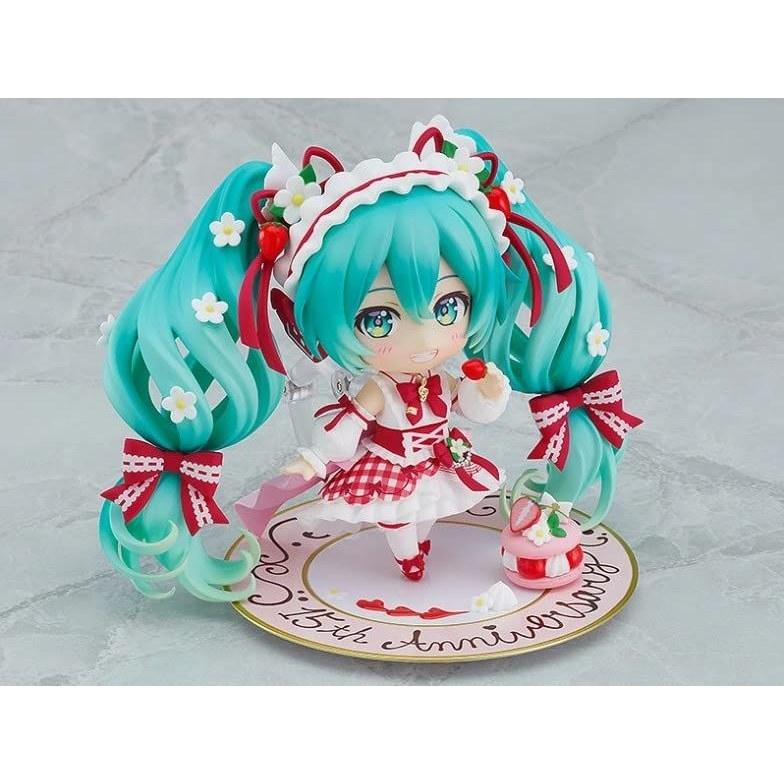 Nendoroid Hatsune Miku 15th Anniversary Ver. Plastic Painted Movable FigureNon-ScaleIncludes Dedicated Base Original Visual Acrylic Stand Morikura En.