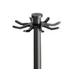 Rotating Utensil Holder with 8 Hooks 360-degree Rotation Cookware Holder Spoon Organizer Stirring Rod Organizer Rack for Kitchen
