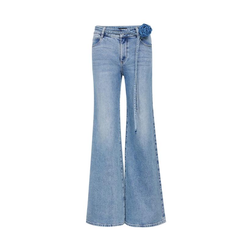 Veromoda Women's 2026 Spring Retro Flared Jeans