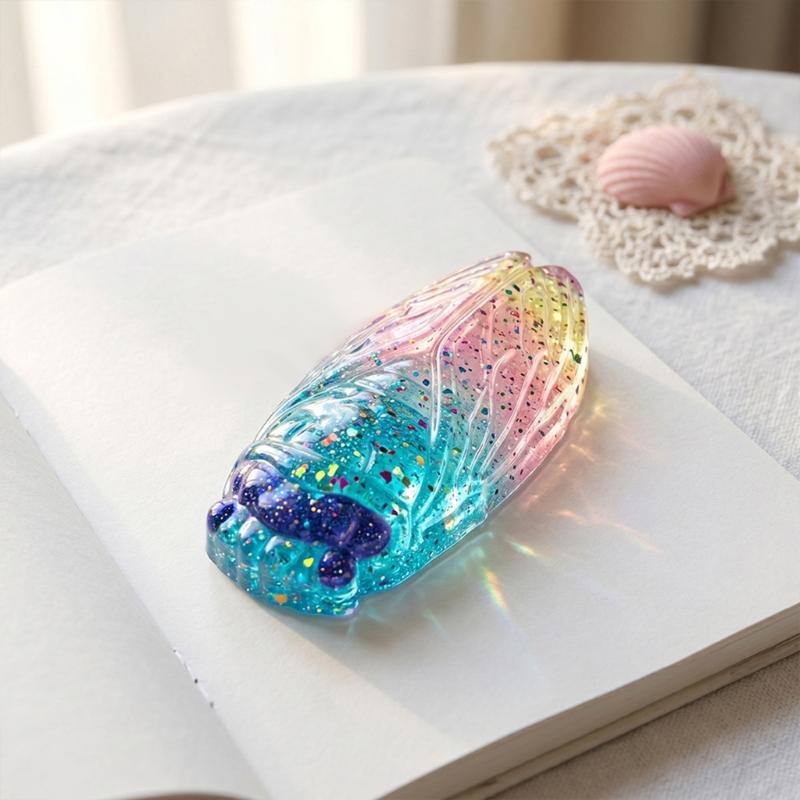 Translucent Silicone Craft Mold for Resin Casting, Easy Release Insect and Sea Animal Designs for Decorative DIY Making