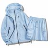 Sunscreen clothing Men's summer hooded sunscreen clothing Sports jacket Breathable outdoor jacket Summer fishing sunscreen clothing