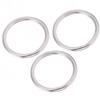 5Pcs 304 Stainless Steel Round O  s Seamless Multi Purpose Welding Metal O  s for Marine Boat Equipment    s