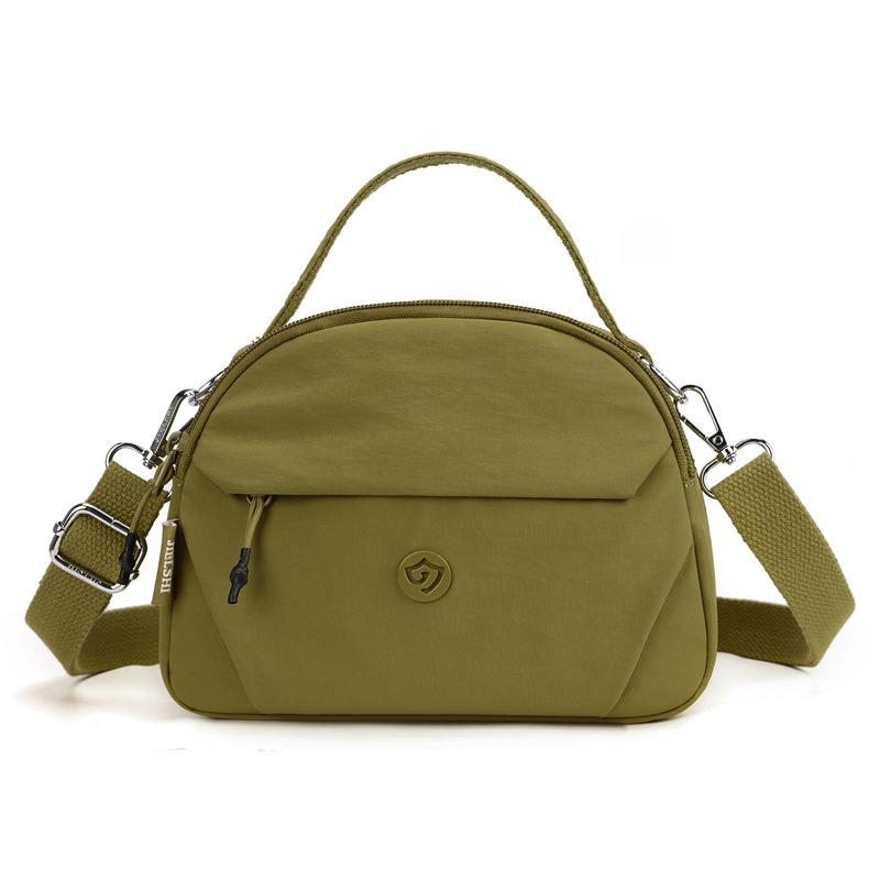 

Spring and summer new fashion macaron shell bag simple and lightweight nylon cloth bag women s crossbody bag