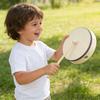Wooden Hand Beat Percussion Harp Drum - Educational Music Instrument Toy for Children