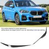 Pair Car Hdlight Eyebrows Front Left Right Trim Exterior Decoration Replacement for X1 F48 2015+(Carbon     )