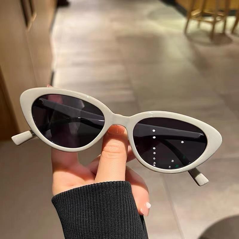 Fashion Sunglasses Unique Oval Sun Glasses Women Goggle Shades Mirror Colorful Y2K Vintage Korean Fashion Trend Jewelry