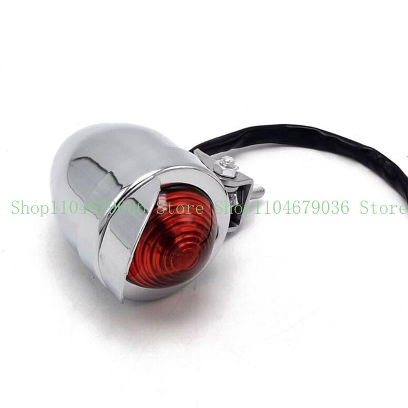 652F Set of 1 Motorcycles LED Adjustable Cafe Racer Stop Tail Light Motorbike Brake Rear Lamp Tail Light for Motorbikes