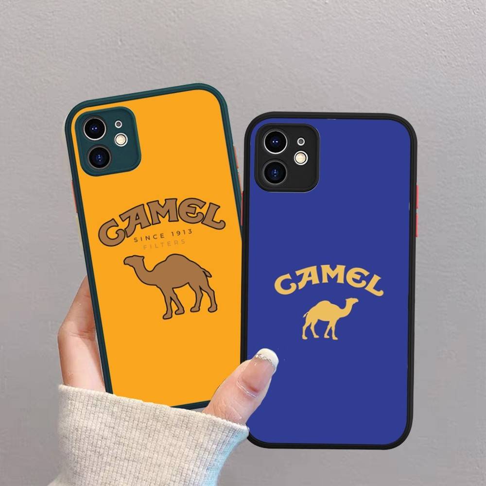 Vintage Camel Cigarettes Phone Case For IPhone 16e 16 15 14 13 12 11 Pro Max X XS MAX Plus Spuerstar Matte Cover