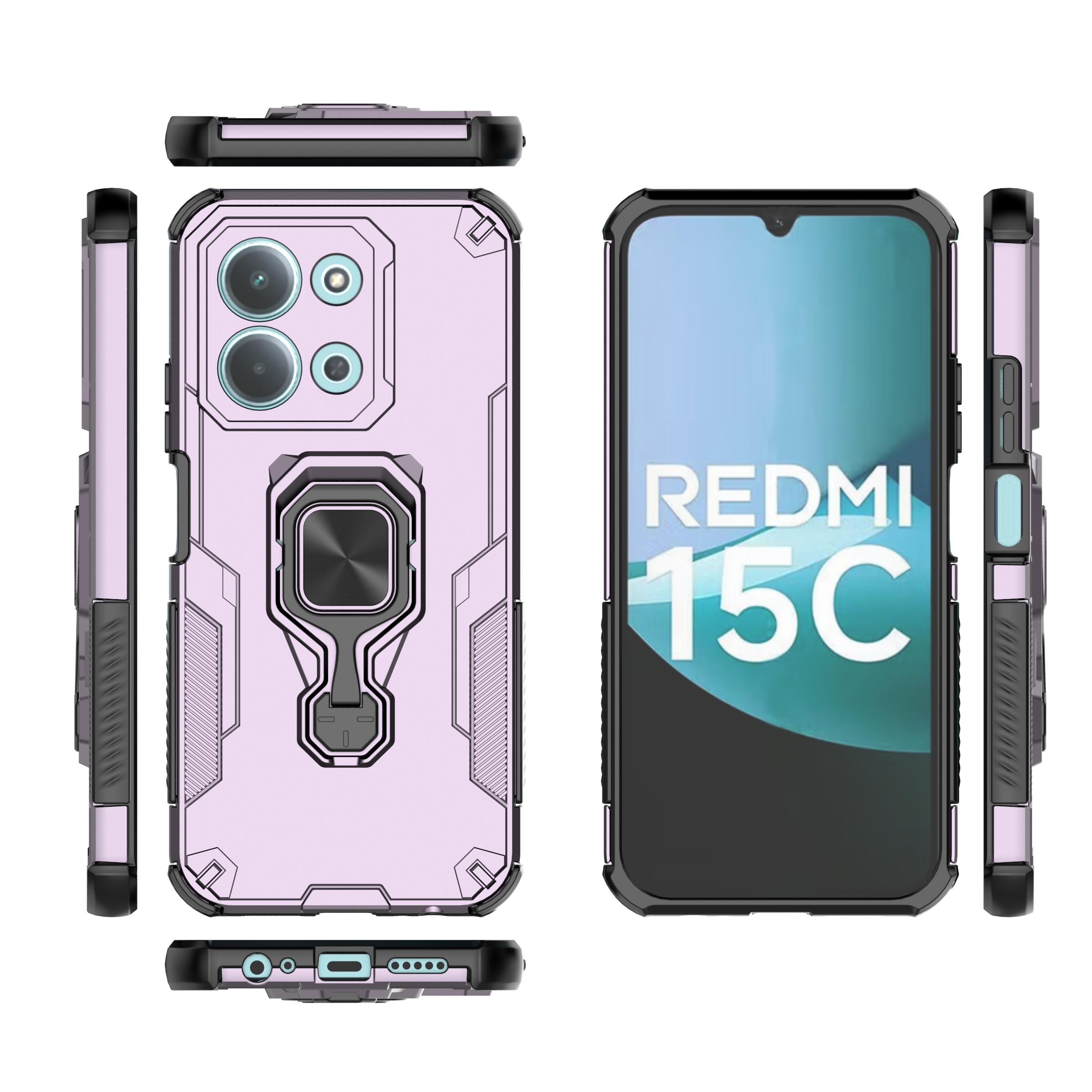 

For Redmi 15C 5G case For Cover for Redmi 15C 5G Redmi 15C Cover 360° protective case Magnetic attraction Case for Redmi 15C 4G For Redmi 15C 4G