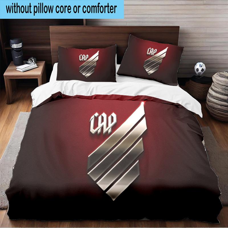 3PCS Athletico Paranaens Bedding Set For Bedroom, Dormitory,Including 1pc Duvet Cover And 2pcs Pillowcases Large size Fan gift