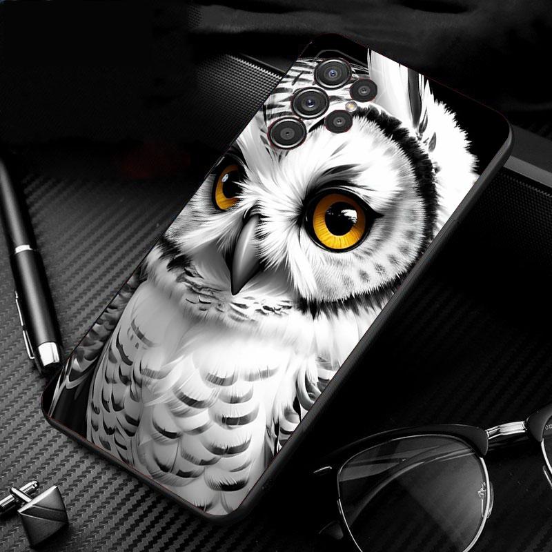 

Phone Case For Samsung Galaxy S25 S24 S23 S22 S21 Ultra S24 S23 S22 S21 S25 Plus S24 S20 FE Cute Owl Cartoon S23Ultra