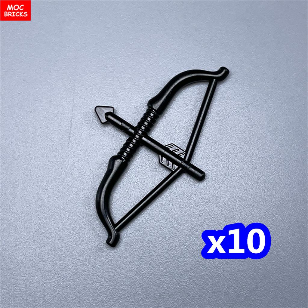 MOC Bricks Sleeve Sword Gun Knife Whip Bow Arrow Oil Bottle Box Soldier Army Action Figure Building Blocks Dolls Boys Toys