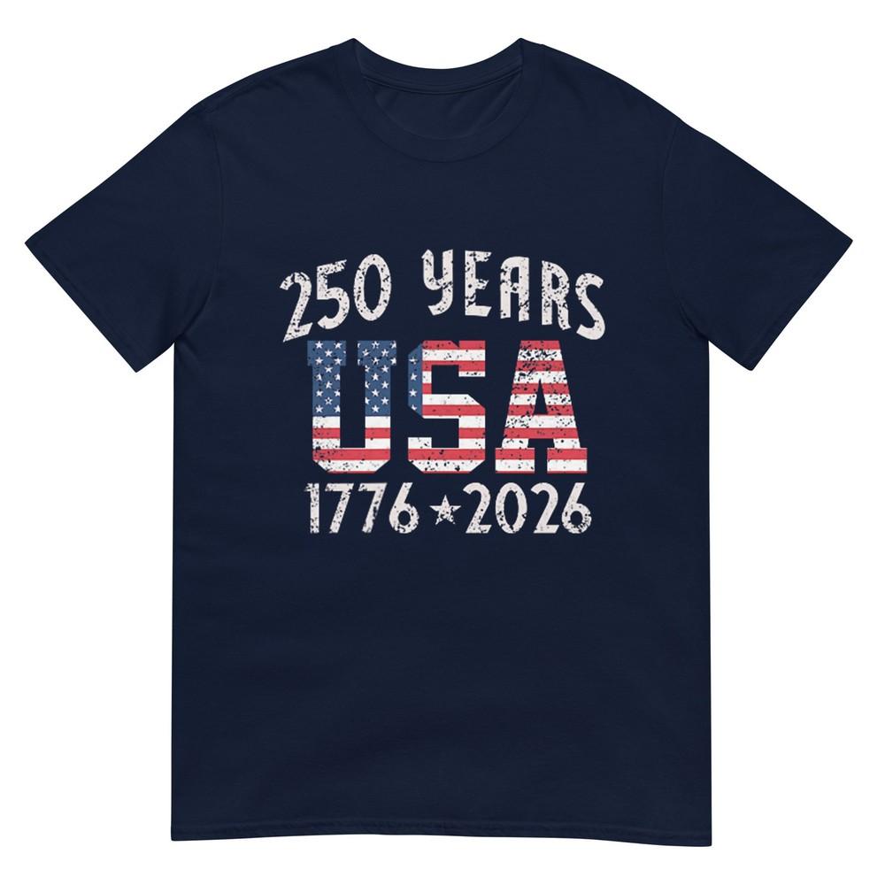 250 Years Us Flag American 250th Anniversary Unisex Unisex Kids TShirt S