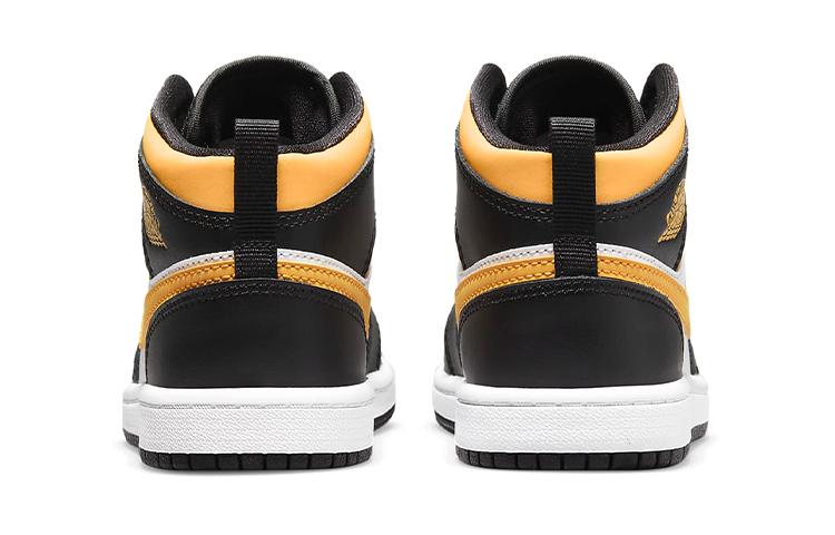 Jordan 1 Mid PS Black University Gold 640734-177