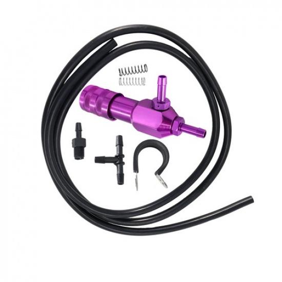 30 Psi Purple Adjustable Anodized Manual Turbo Charger Boost Controller Kit