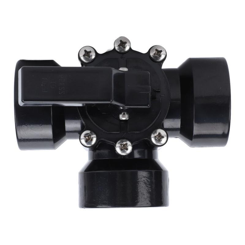 Swimming Pool Diverter Valve G1-1/2in ABS Three Way Positive Seal Water Diverter Valve For 4517 Spas