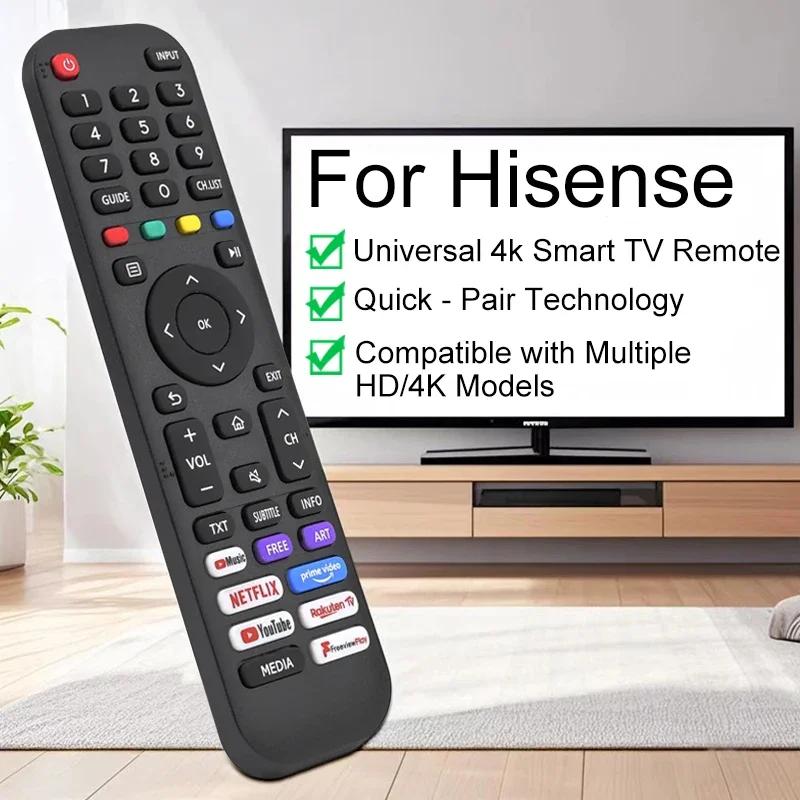 Universal TV Remote for Hisense 1K UHD Android Smart TV with Netflix Prime for All Hisense TV Remote Replacement Smart TV Remot
