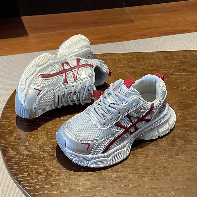 New Breathable Dad Shoes for Summer Versatile Thick-soled Height-increasing Casual Sports Shoes