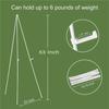 2X White Easel Stand For Display Wedding Sign & Poster-63Intall Easels For Display Holder-Collapsable Poster Easel