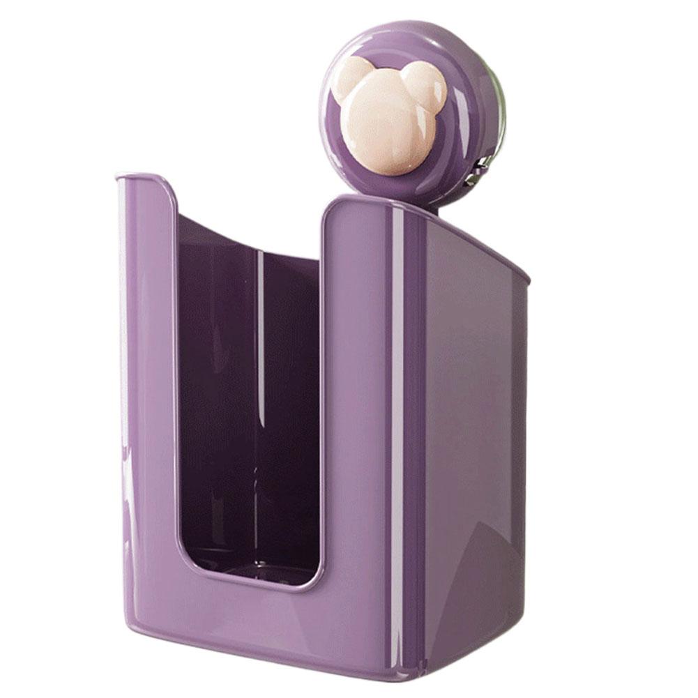 1PC Stable Suction Cup Toilet Paper Holder Removable Tissue Rack Waterproof Wall Wipe Holder Mo W1Y4