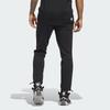 adidas D.O.N. Fleece Pants Logo Basketball Mid-Rise Fit Knit Sports Pants Men Bottoms Black IJ0283