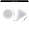 100Pcs Shower Head Replacement Nozzles Silicone Shower Nozzle Replacement Shower Head Sprays Hole Round Tip Enduring