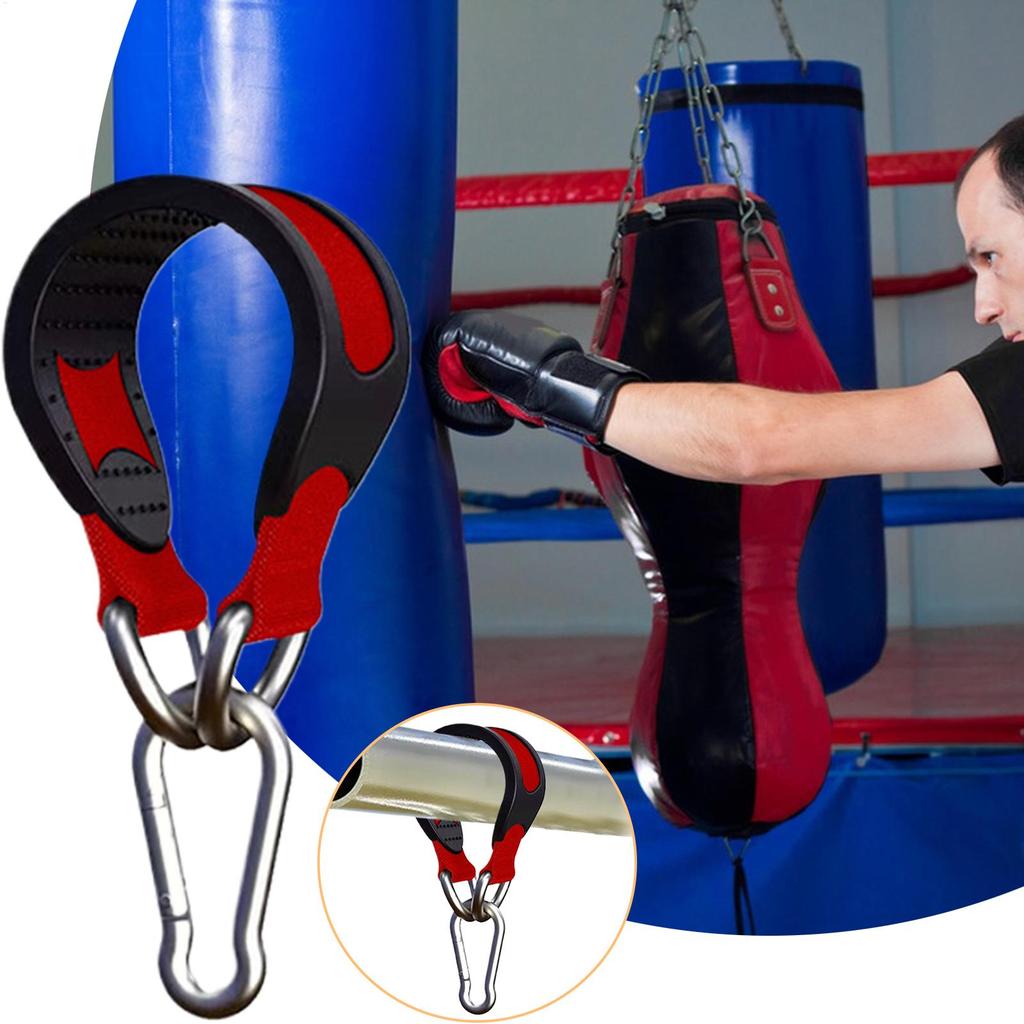 Correa para Colgar Saco de Boxeo Soporte para Bolsa de Boxeo Correa para Colgar Saco de Arena Equipo de Entrenamiento Multiusos para Gimnasio en Casa Para Fitness Entrenamiento Porche