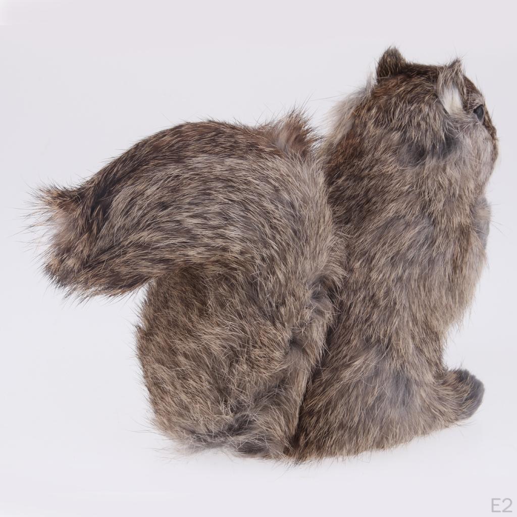 Artificial Standing Squirrels Statue Sculptures For Home, Garden, kids children room Decor Ornament