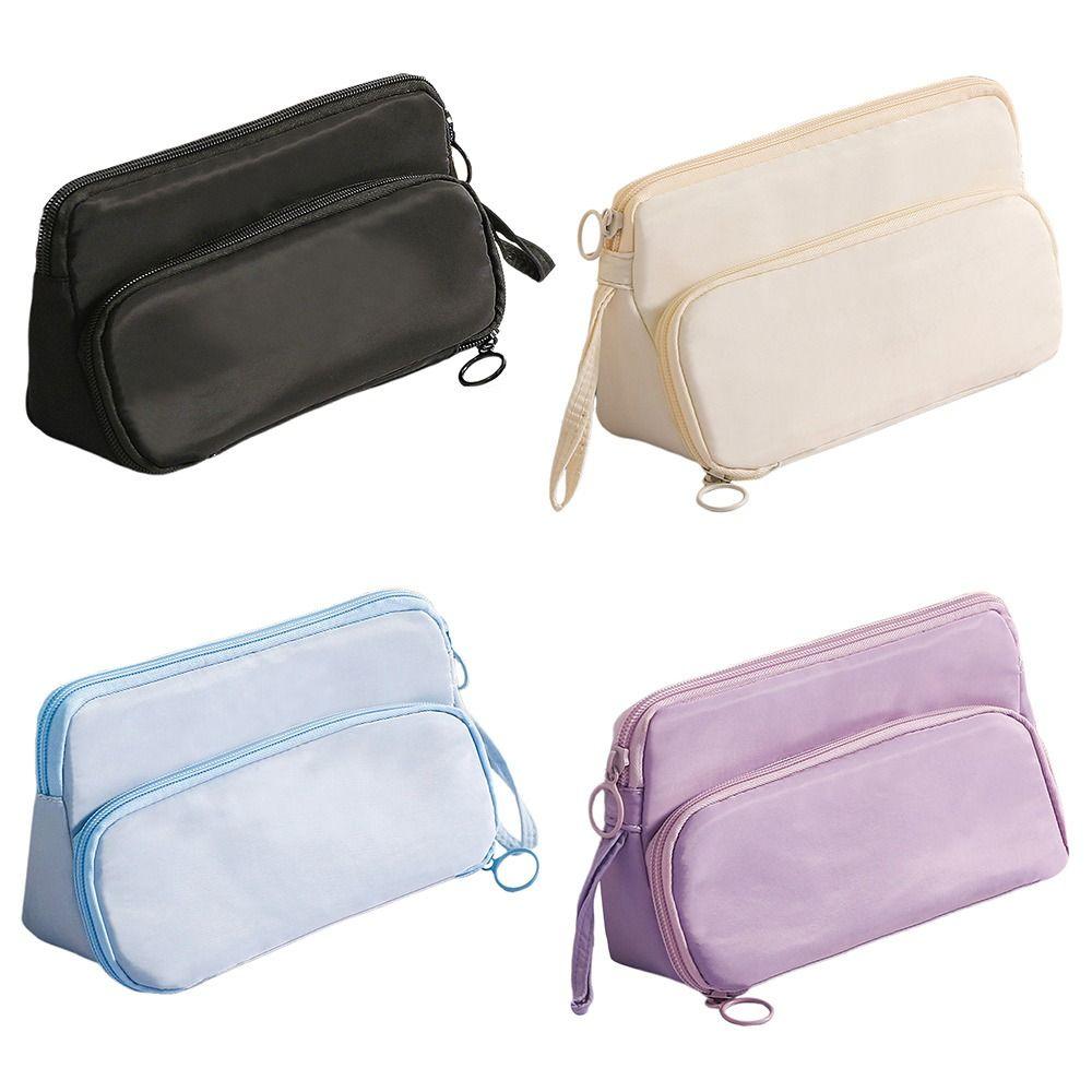 

Large Capacity Pen Bag Staircase Type Stationery Organizer New Pen Pouch Students чорний