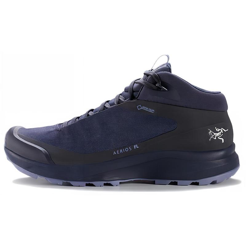 Arcteryx Aerios FL Fabric Sports Comfort Shock Absorption Slip Resistant Durable Mid-Top Hiking Shoes Women hiking shoes Black Blue L07124100