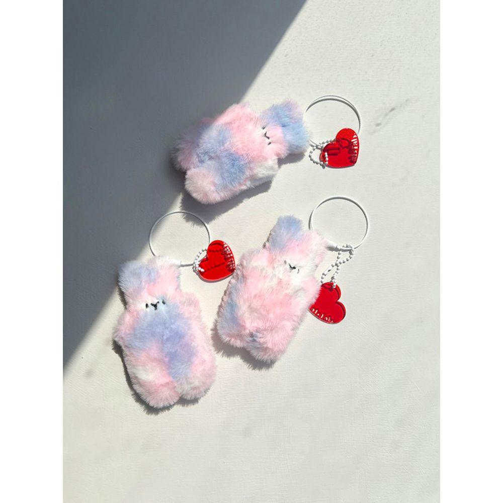 ab fab happy bunny keychain: happy bunny (6 colors)