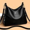 Simple and Large Capacity Pu Leather Handbag, New Women's Tote Bag, Casual Shoulder Bag, Fashionable Solid Color Crossbody Bag