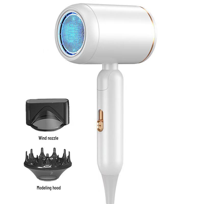 High-Power Folding Portable Hair Dryer, 1200W/800W, for Home & Student Use, EU/US Standards.