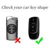 Gjennomsiktig TPU Bil Fjernkontroll Nøkkelveske Deksel for Chery Tiggo 8plus Tiggo 8 Ny 5 Plus 7pro Max Omoda 5 C5 Tilbehør Beskytter
