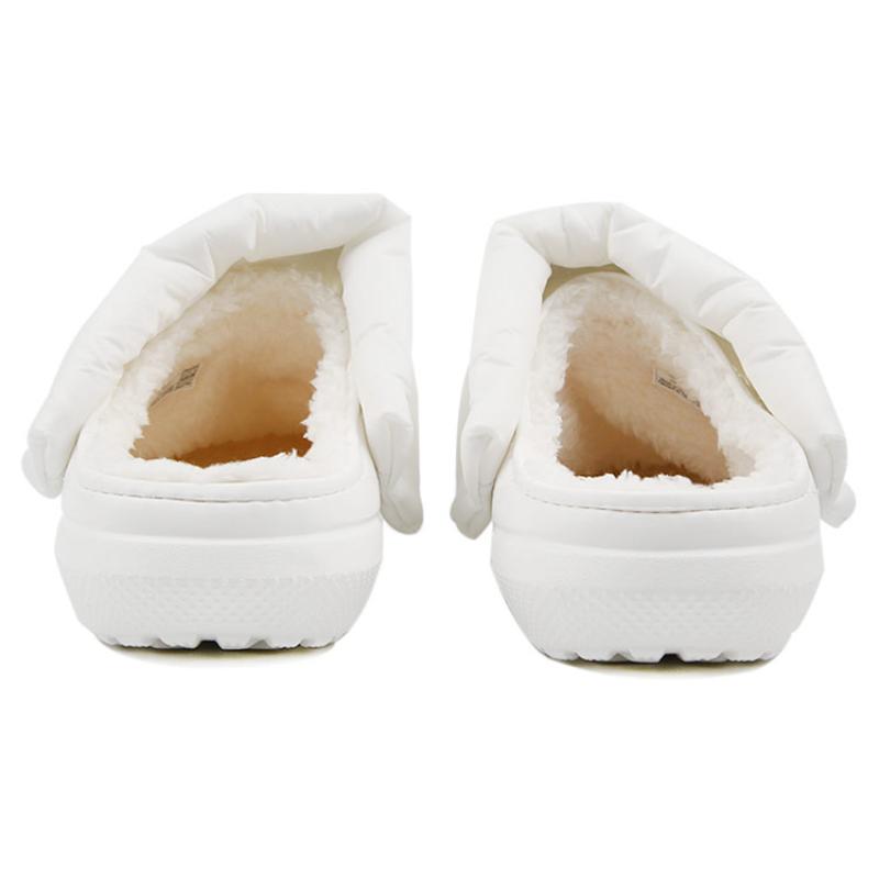 Crocs Classic Clog Comfortable and Versatile Sports Slippers Unisex White