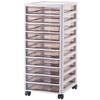 Handun B4 10-Drawer Rolling Storage Cart