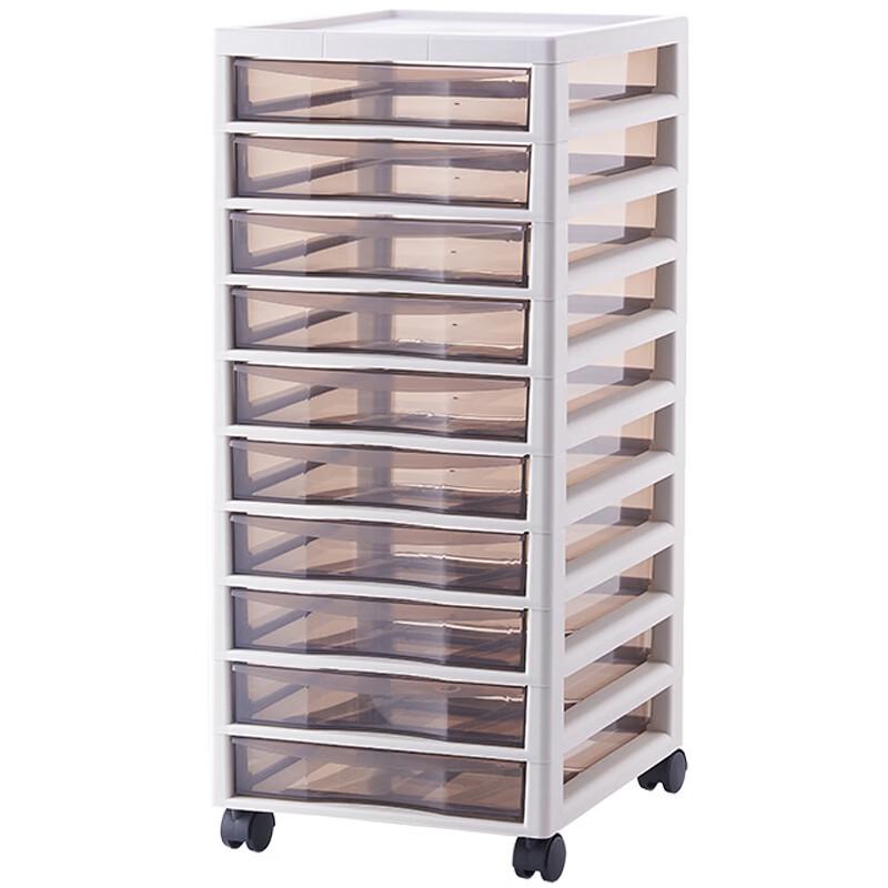 Handun B4 10-Drawer Rolling Storage Cart