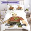 3pcs Custom Name May & Cody Bedding Set Duvet Cover Closure Includes 1 Duvet Cover & 2 Pillowcases, Soft and Comfortable for All Seasons.
