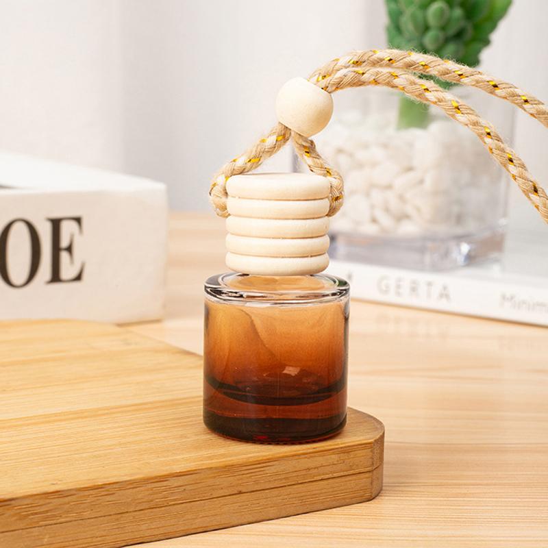 

1 шт., пятипроволочная крышка, 8 мл, цветная цилиндрическая пустая бутылка, автомобильный диффузор эфирного масла, ароматизатор, освежитель воздуха, флакон с ароматом, украшение