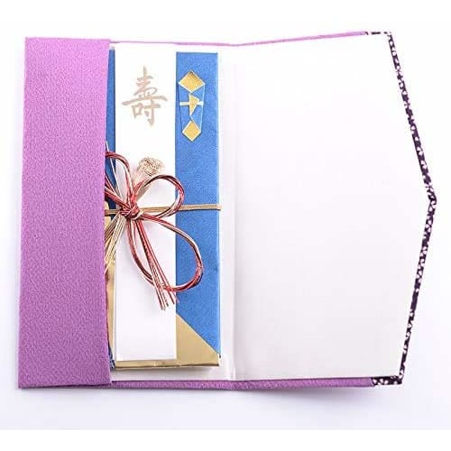 Small Flower Envelope Fukusa (Japanese-made) - Suitable for Both Formal and Informal Occasions, Double-sided (Fuji)