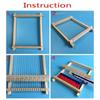 Wooden Knitting Machine Homemade Hand-Woven DIY Woven Set DIY Weaving Toy  Household Toys