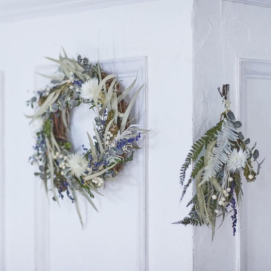 Wieniec botaniczny szerokość Prezent Rocznica Urodziny Nagroda Kwiat Suszony kwiat Konserwowany kwiat Wnętrze Dekoracja domu Dzień Boże Narodzenie