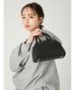 FRAY Round Mini Boston Bag FWGB254348 Black I.D. Women's