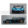 1/32 Bugatti Bolide Supercar Liga Fundida Modelo de Carro de Brinquedo Som e Luz Brinquedo Infantil Colecionáveis Presente de Aniversário