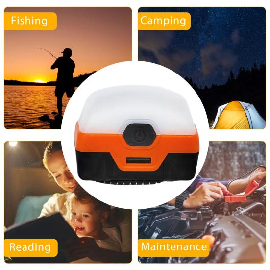 Portable Multifunctional LED Camping Light Rechargeable Tent Light Elastic Rope High Brightness Backpacking Fishing Lamp Camping Accessories