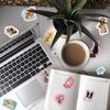 8 Cute Pet Ins Stickers Can Be Waterproof Diary Hand Stickers Gu Card Stickers DIY Decorative Stickers Ins Stickers