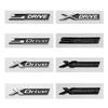 ABS XDRIVE SDRIVE Letters Car Rear Trunk Fender Emblem Badge Sticker For 3 5 Series E21 E30 E36 E46 E90 F30 G20 G30 G31 G60