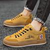 Mens Canvas Sneakers Flat Platform Sneakers Men Streetwear Hip Hop Designer Shoes Men Harajuku Vulcanized Shoes